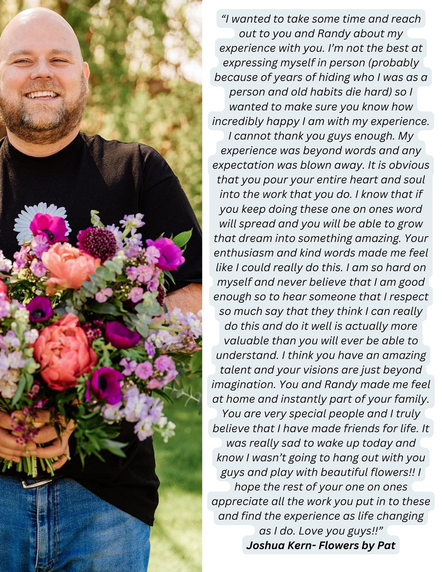 TK Floral Designs Mentorship Program- 3 Months Program