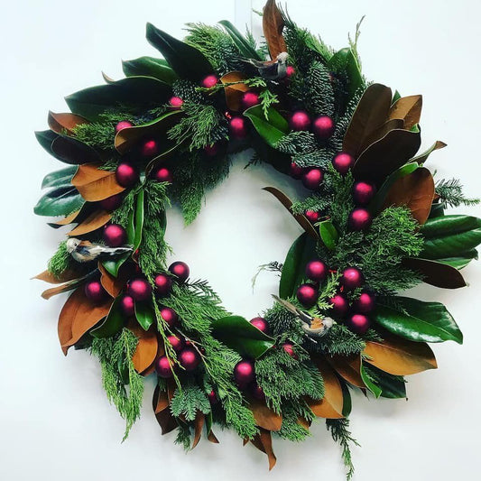 Classic Christmas Wreath TK Floral Designs