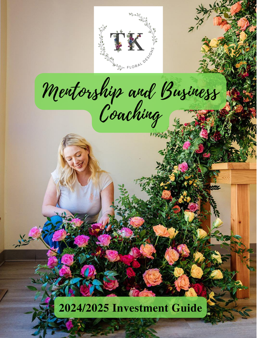 TK Floral Designs Mentorship Program- 3 Months Program