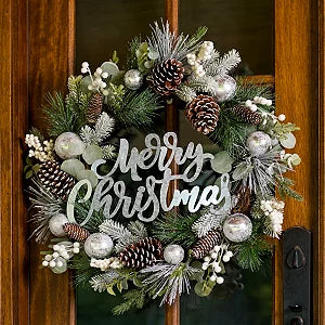 Merry Christmas Wreath! TK Floral Designs