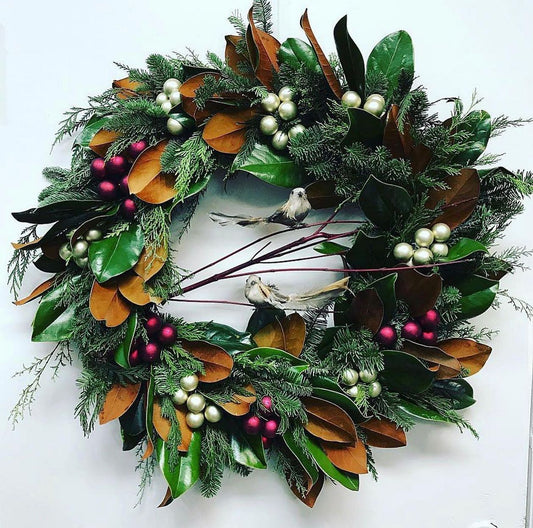 Soft Place to Land Wreath TK Floral Designs