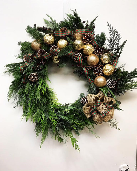 Classic Christmas Wreath 2 TK Floral Designs